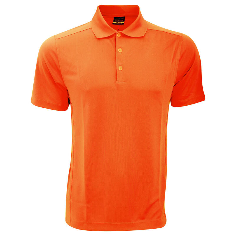 Mens DriFit Sports Polo Shirt (Team Orange)