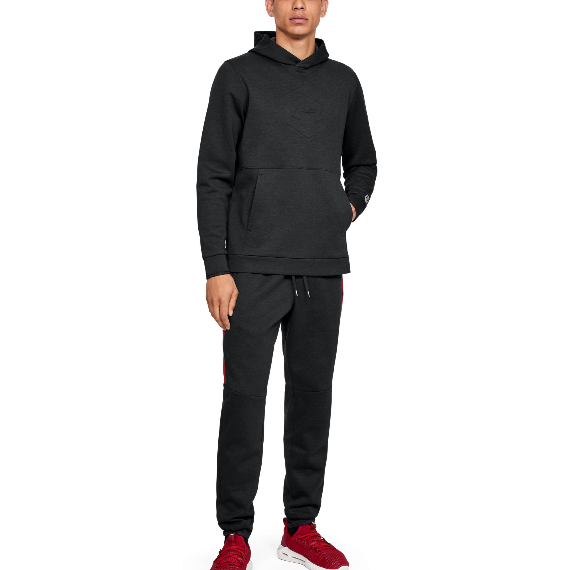Under Armour Herren Hoodie Athlete Recovery Fleece Graphic 1344145 7/8