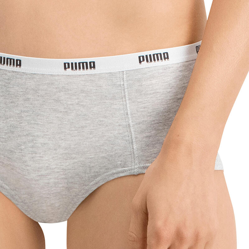 Puma pentru doamne Puma 3-pachet: alb/gri/negru, dimensiunea m