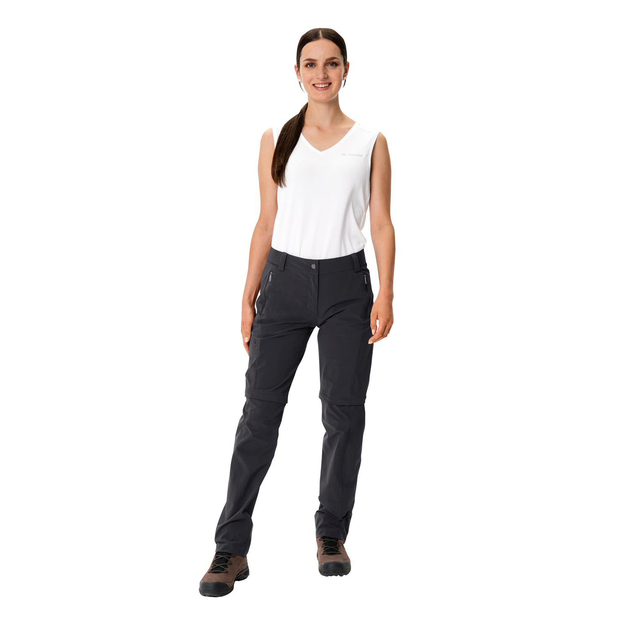 Damen Reißverschluss-Hose VAUDE Farley Stretch ZO II 7/7