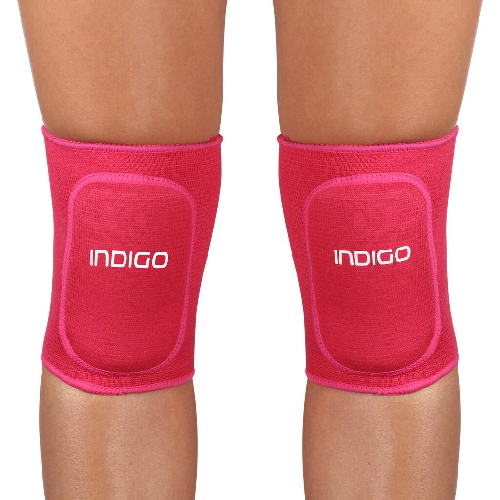 INDIGO Kids Elastic Padded Knee Pads for Fitness