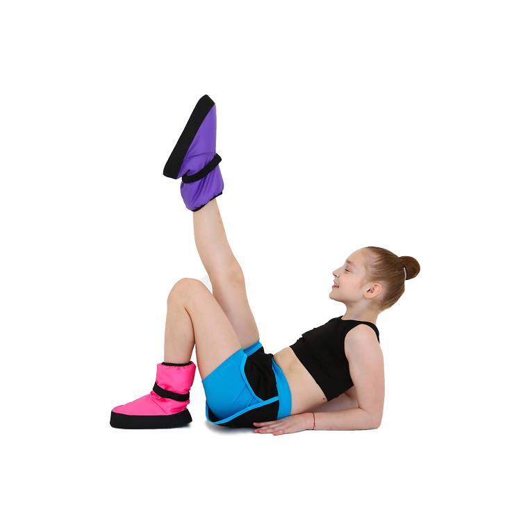 Warm Up Bootie pour Réchauffement pour Gymnastique Rhytmique et Danse INDIGO 3/5