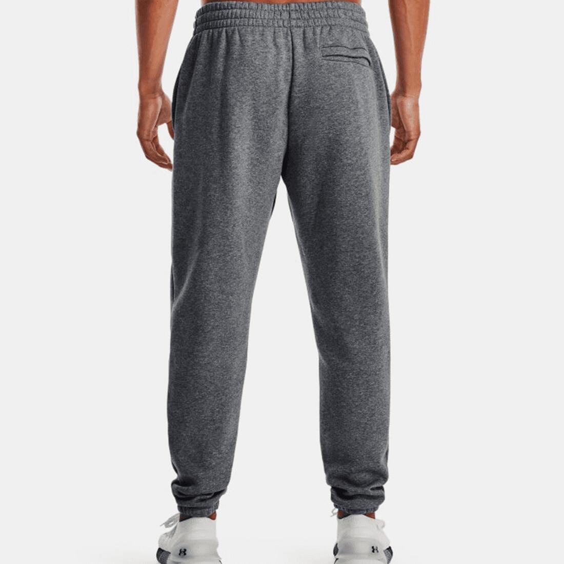 Jogging Essential Fleece homme Under Armour gris. 2/2
