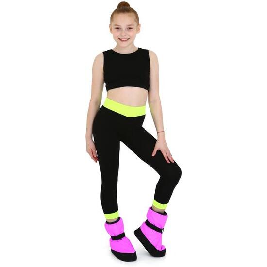 Warm Up Bootie pour Réchauffement pour Gymnastique Rhytmique et Danse INDIGO