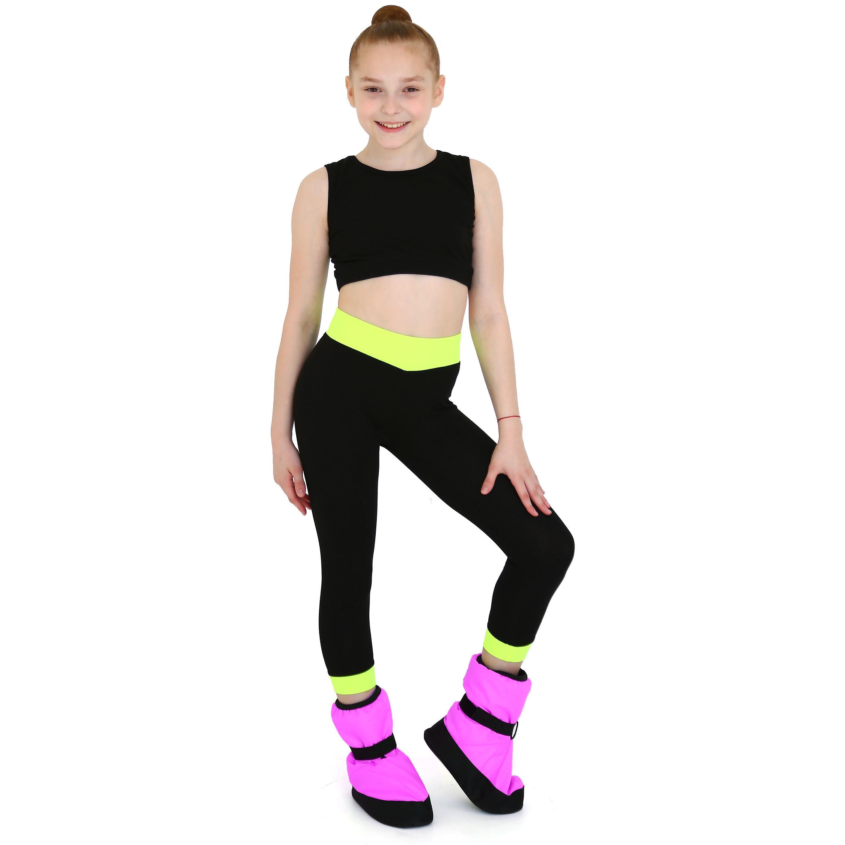 Indigo Sports - Warm Up Bootie Pour Réchauffement Pour Gymnastique Rhytmique Et Danse Indigo - Chaussures De Sport - Rose - 26/29 - Decathlon