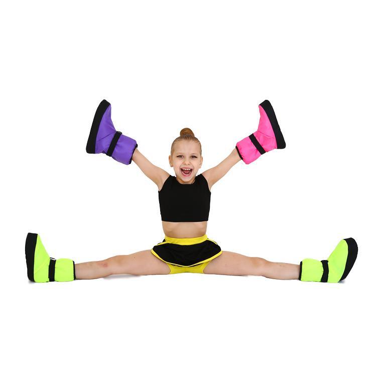 Warm Up Bootie pour Réchauffement pour Gymnastique Rhytmique et Danse INDIGO 4/5