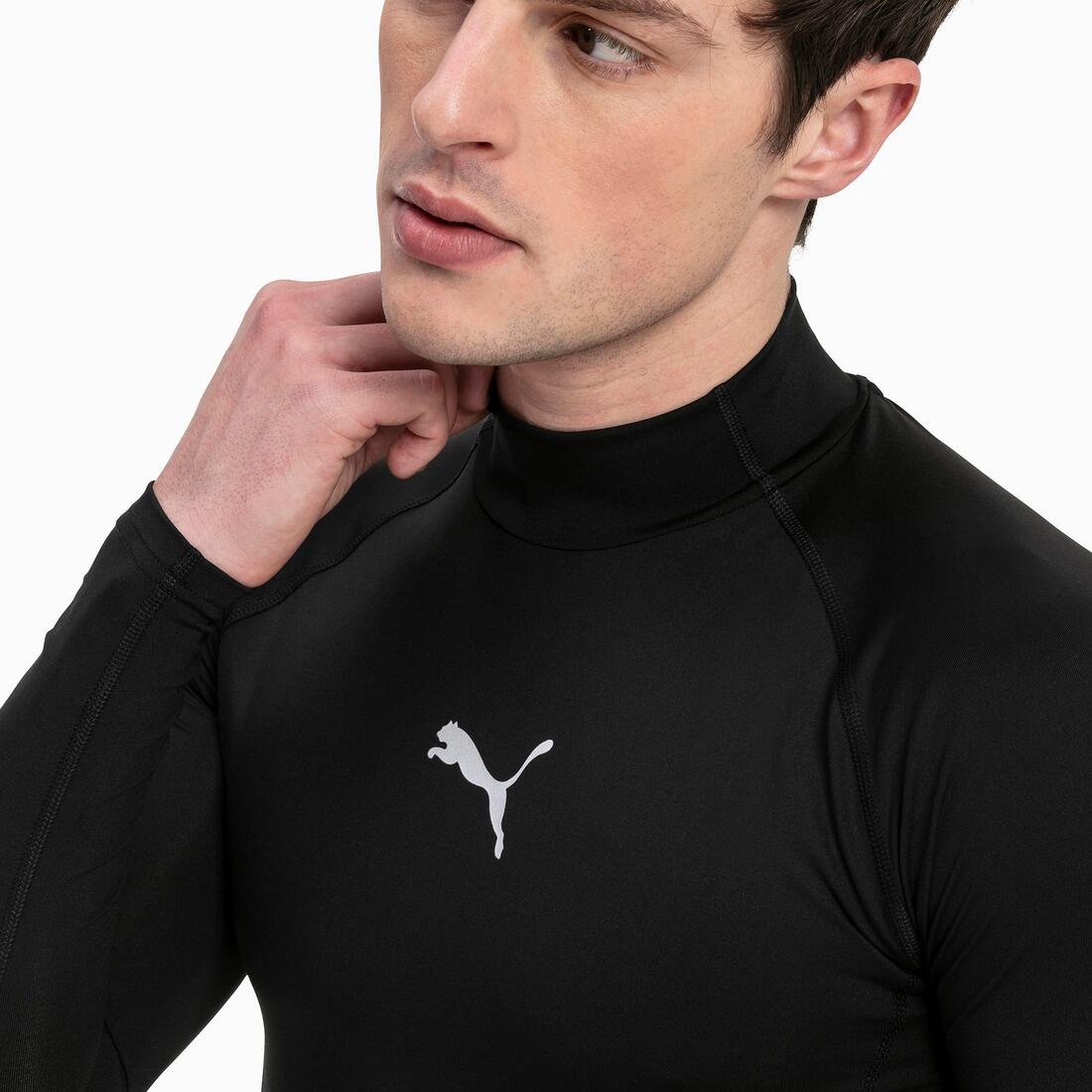 Puma Herren Kompressionsshirt Liga Baselayer Tee LS Warm 655922 6/6