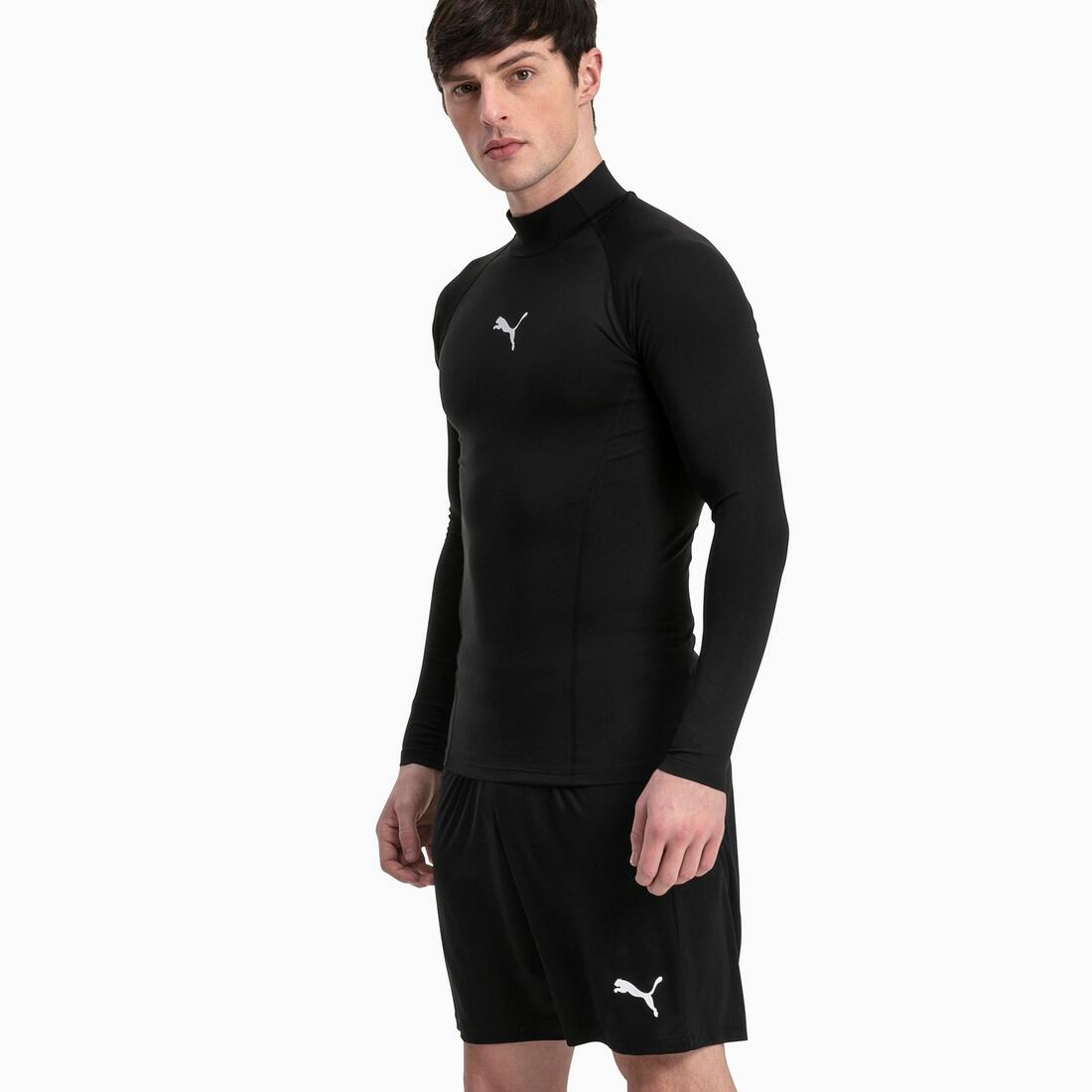 Puma Herren Kompressionsshirt Liga Baselayer Tee LS Warm 655922 5/6