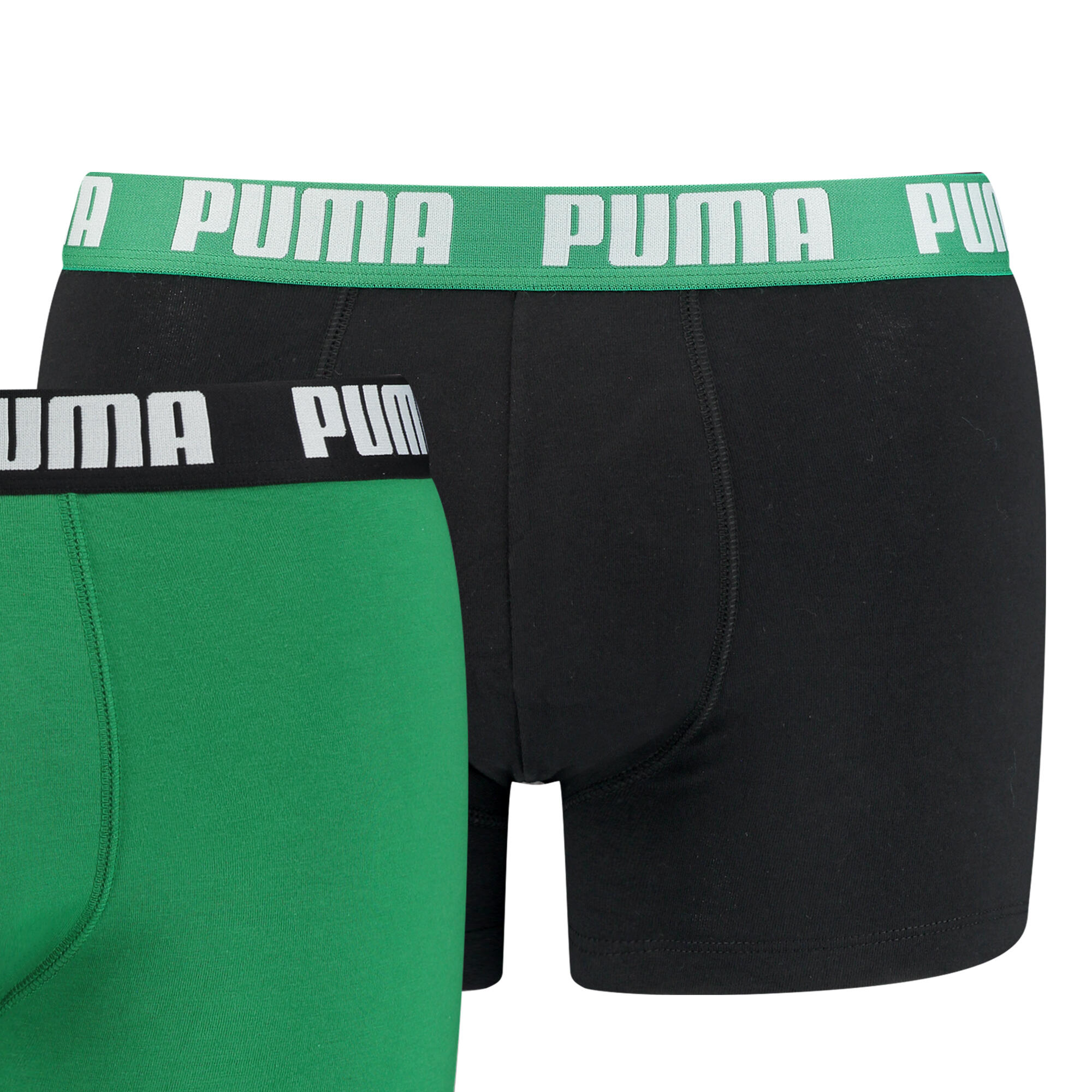 Boxer Da Uomo Puma 521015001-035 Verde (2 Uds) 3/4