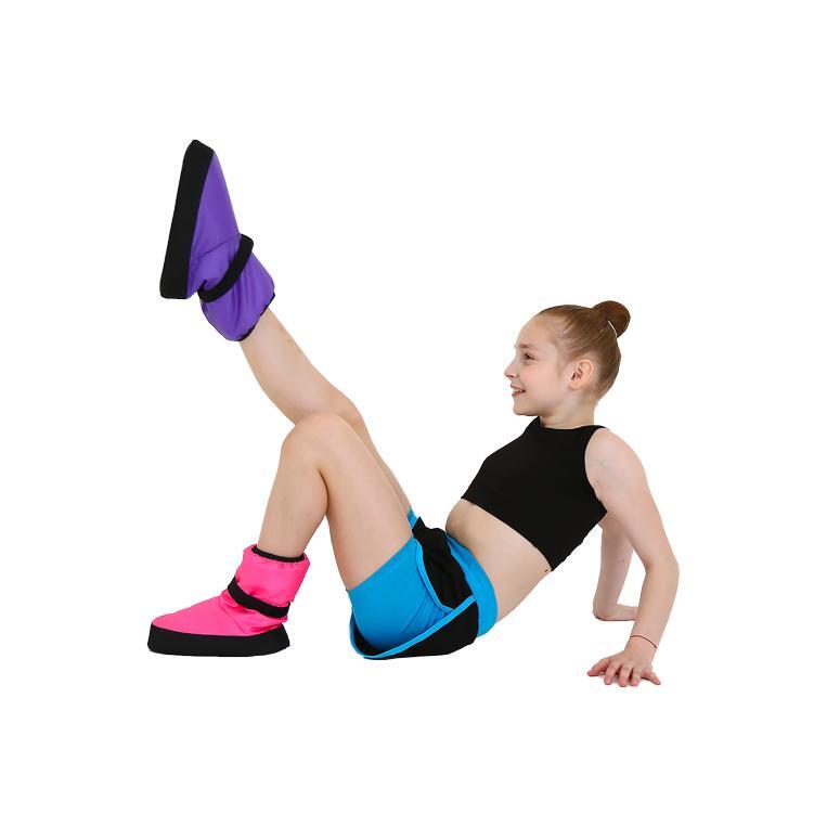 Warm Up Bootie pour Réchauffement pour Gymnastique Rhytmique et Danse INDIGO 3/5