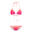 Venice Beach Triangel-Bikini in Neonfarben für Damen