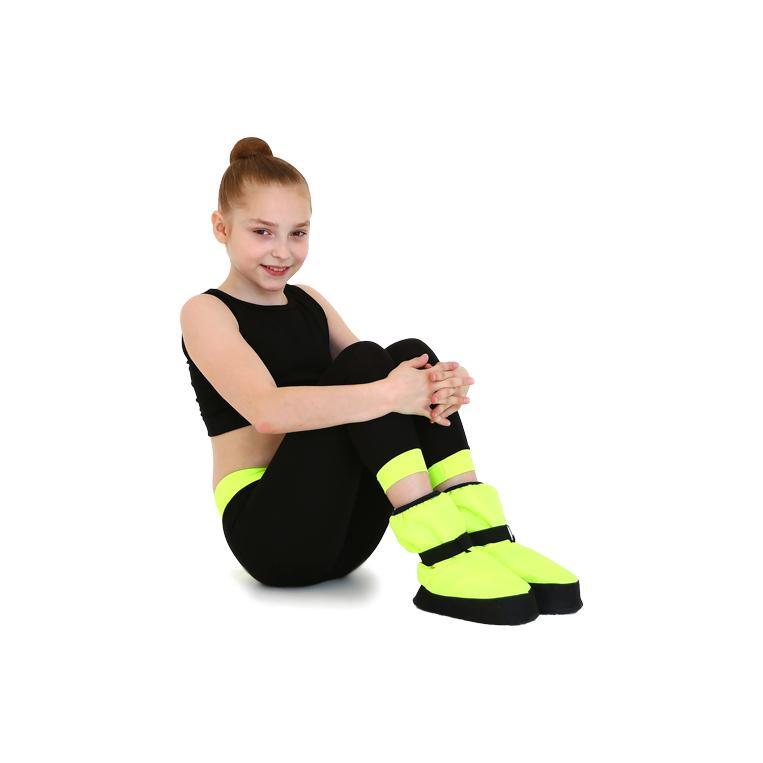 Warm Up Bootie pour Réchauffement pour Gymnastique Rhytmique et Danse INDIGO 5/5