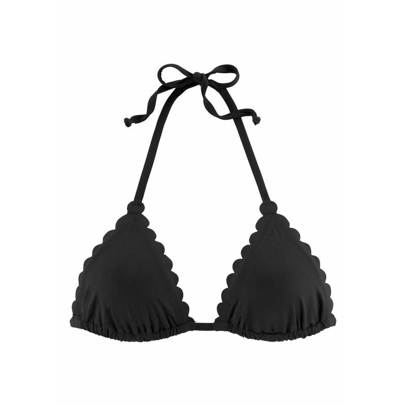 LASCANA Triangel-Bikini-Top »Scallop« für Damen