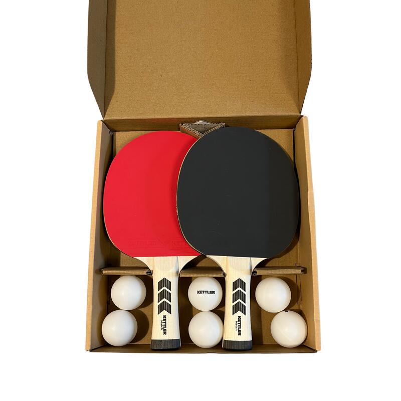 Set de raquettes MATCH - indoor - 2 raquettes + 6 balles