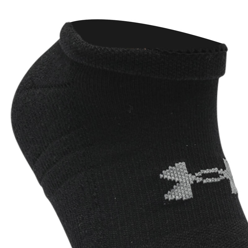 Chaussettes unisexes Under Armour HeatGear No Show Socks 3-Pack