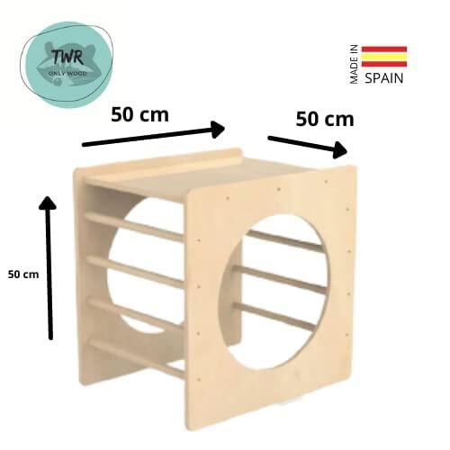 Cubo de Motricidade Learning Cube - TWR  50cm x 50cm x 50cm x 50cm