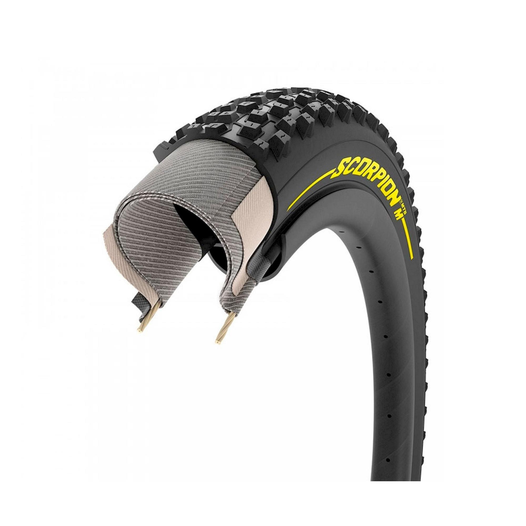 Cubierta Tubeless Ready Plegable 29x2,20/55-622 TPI 120 PIRELLI Scorpion XC M 2/5