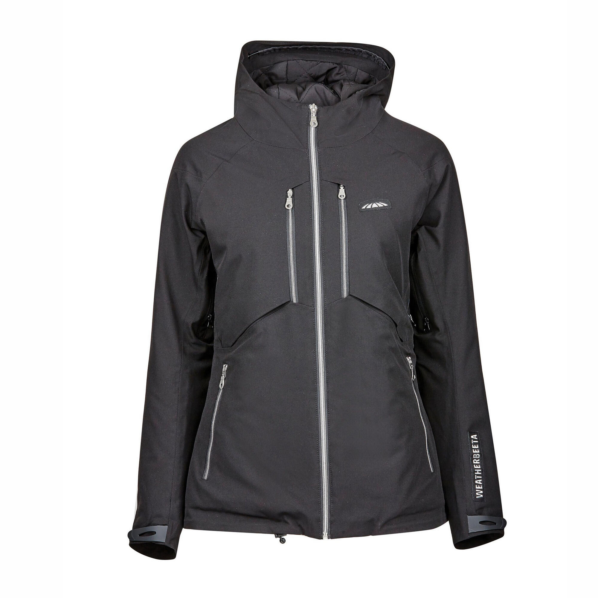 Womens/Ladies Tania Waterproof Jacket (Black) 1/3