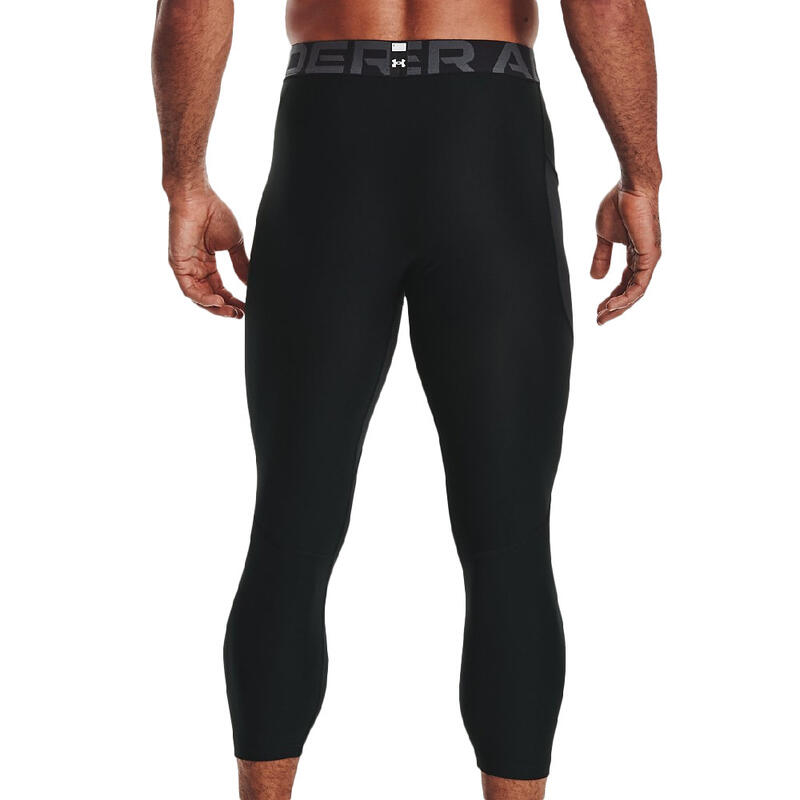 Legging 3/4 Noir Homme Under Armour Heat Gear