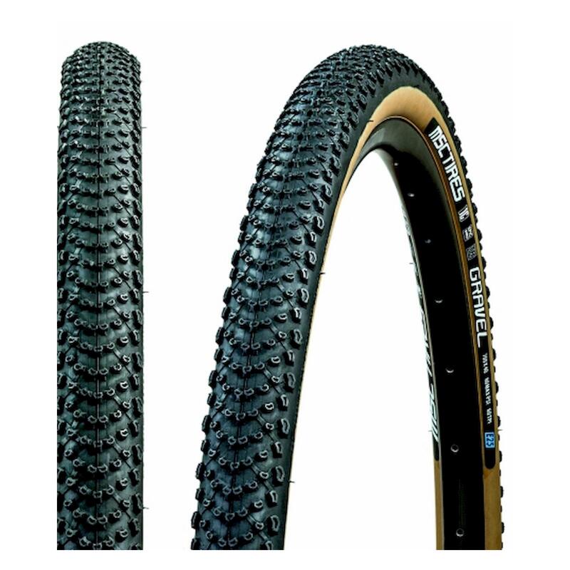 Pneus Tubeless Ready com Aro Dobrável 700x40c/40-622 TPI 60 MSC Gravel