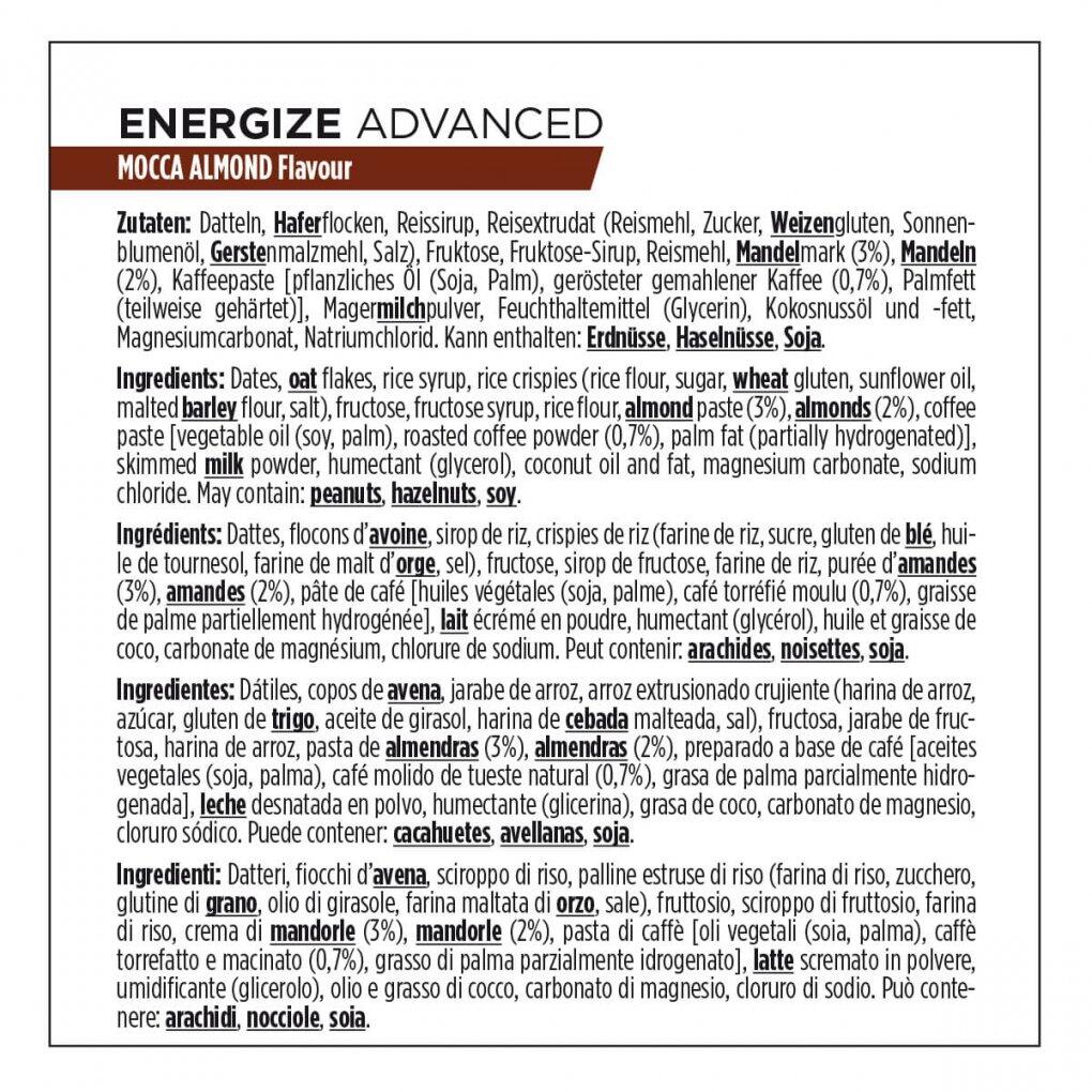 Barrita Energize Advanced 55gr PowerBar 3/3