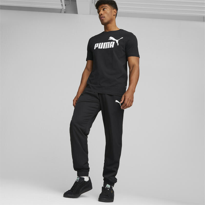 Pantaloni in tessuto Active da uomo PUMA Black