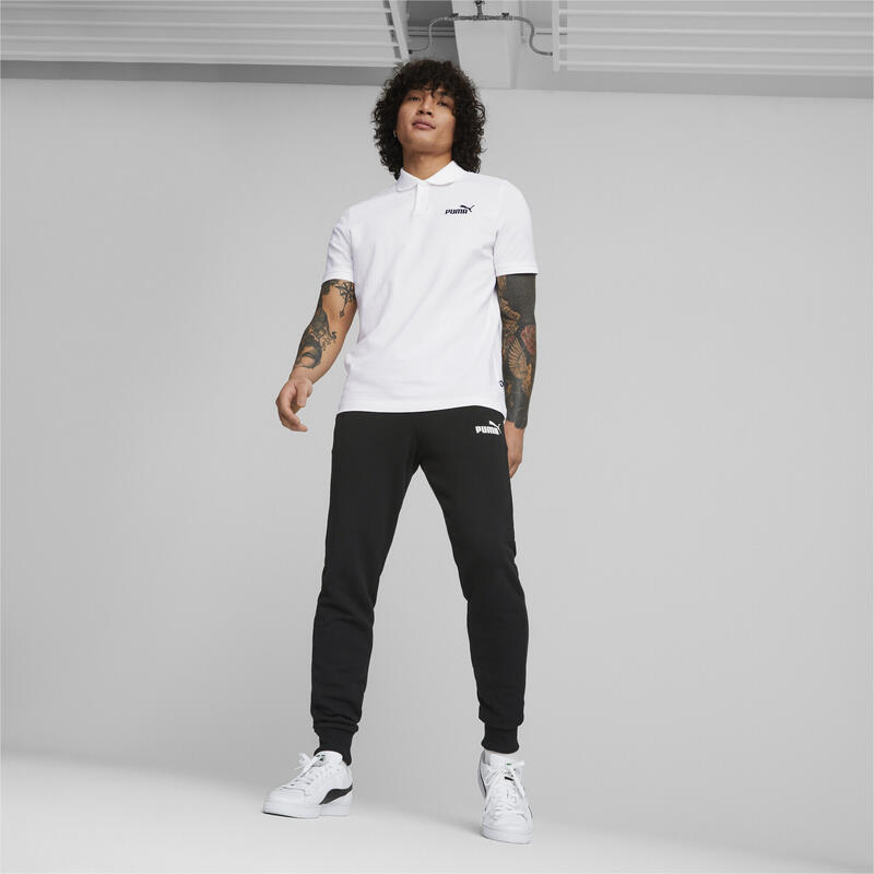 Essentials joggingbroek met logo heren PUMA Black