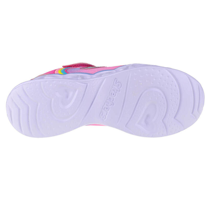 Sneakers pour filles Skechers Heart Lights-Rainbow Lux