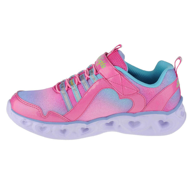 Sneakers pour filles Skechers Heart Lights-Rainbow Lux
