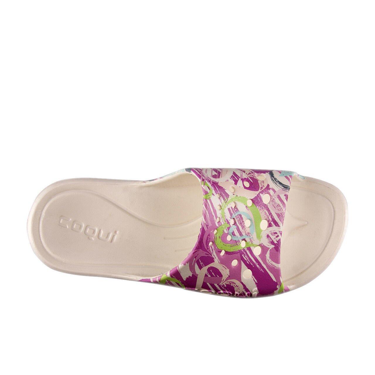Chaussons Coqui fille longs imprimés 3/5