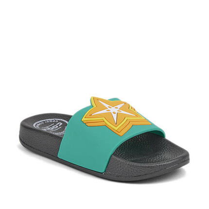 Chanclas infantiles Coqui gris-verde talla 24 (UK 7C).