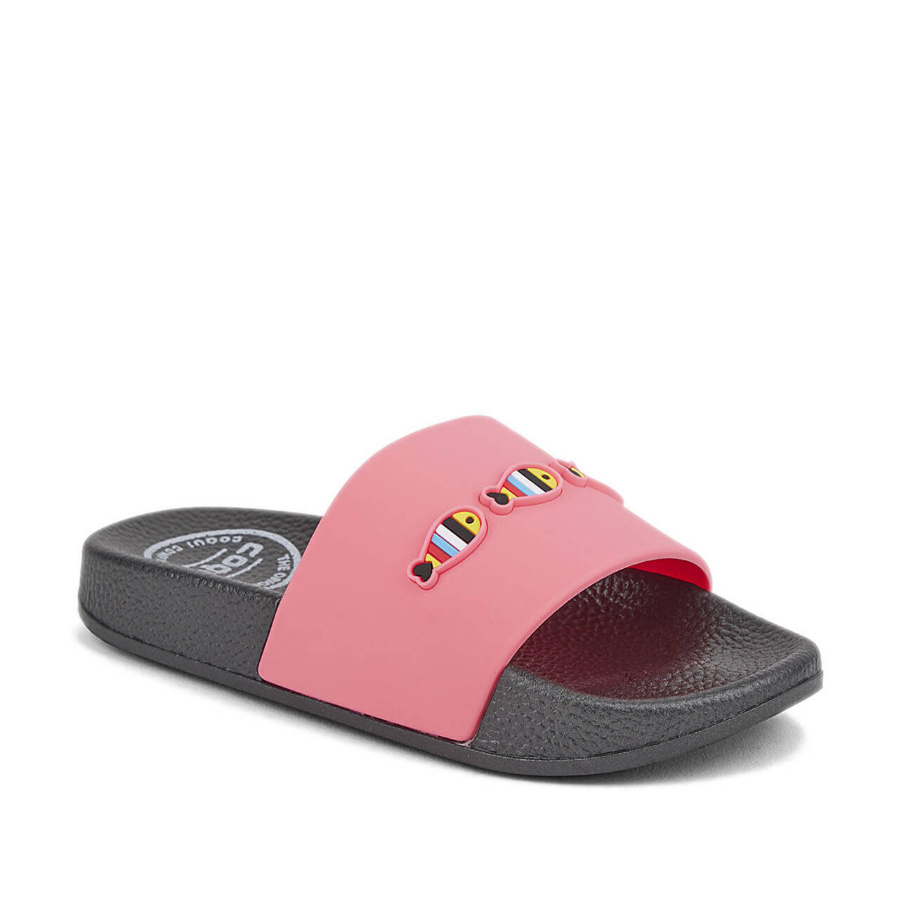 Coqui - Coqui Ruki Chaussons Fille Kitty Fuchsia Eu 24/25 - Tongs - Noir|rose - Decathlon