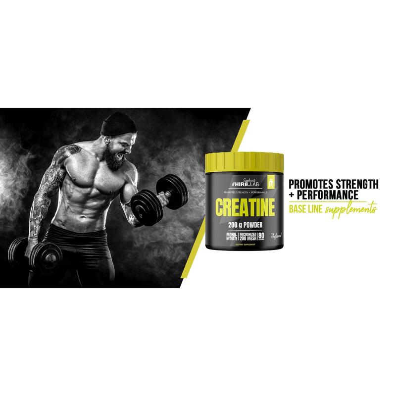 Kreatyna w Proszku Hiro.Lab Creatine 200g Naturalny Smak