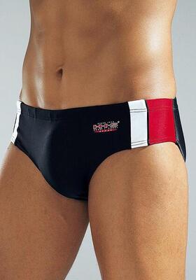 Herren H.I.S Badehose mit Kontrasteinsätzen