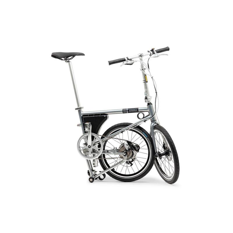 Biciclette pieghevole elettrica Ahooga Power 36V Silver