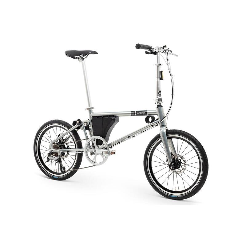 Biciclette pieghevole elettrica Ahooga Power 36V Silver