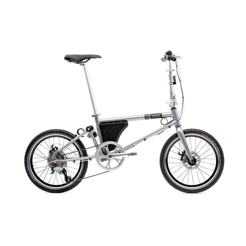 Biciclette pieghevole elettrica Ahooga Power 36V Silver