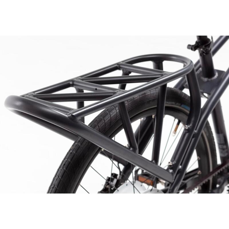 City cargo light e-bike, Modular 8 Speed Low Step Unisex, nero