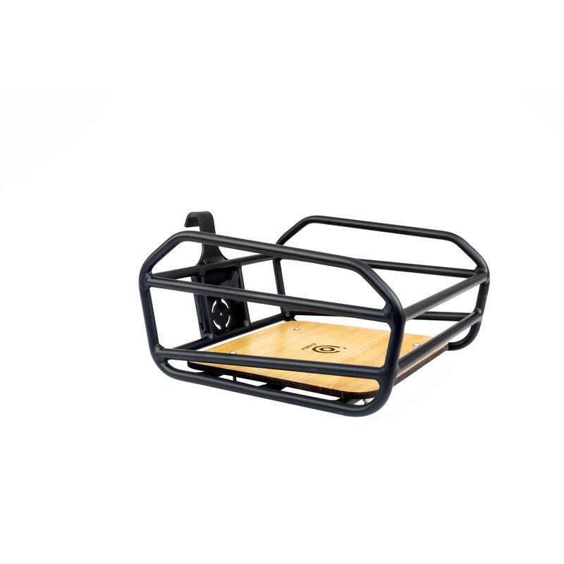 Maxi Cesto Bread Basket per bicicletta InBicy 42x39.5 cm nero 25 kg