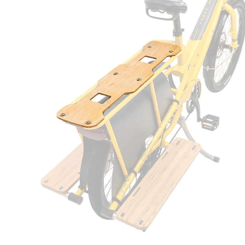 Tavola Portapacchi Bamboo Deck per bicicletta Yuba Kombi