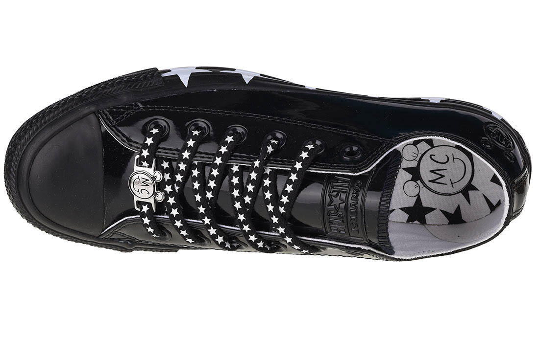 Chaussures Femmes Converse Miley Cyrus Chuck Taylor All Star noir 3/4