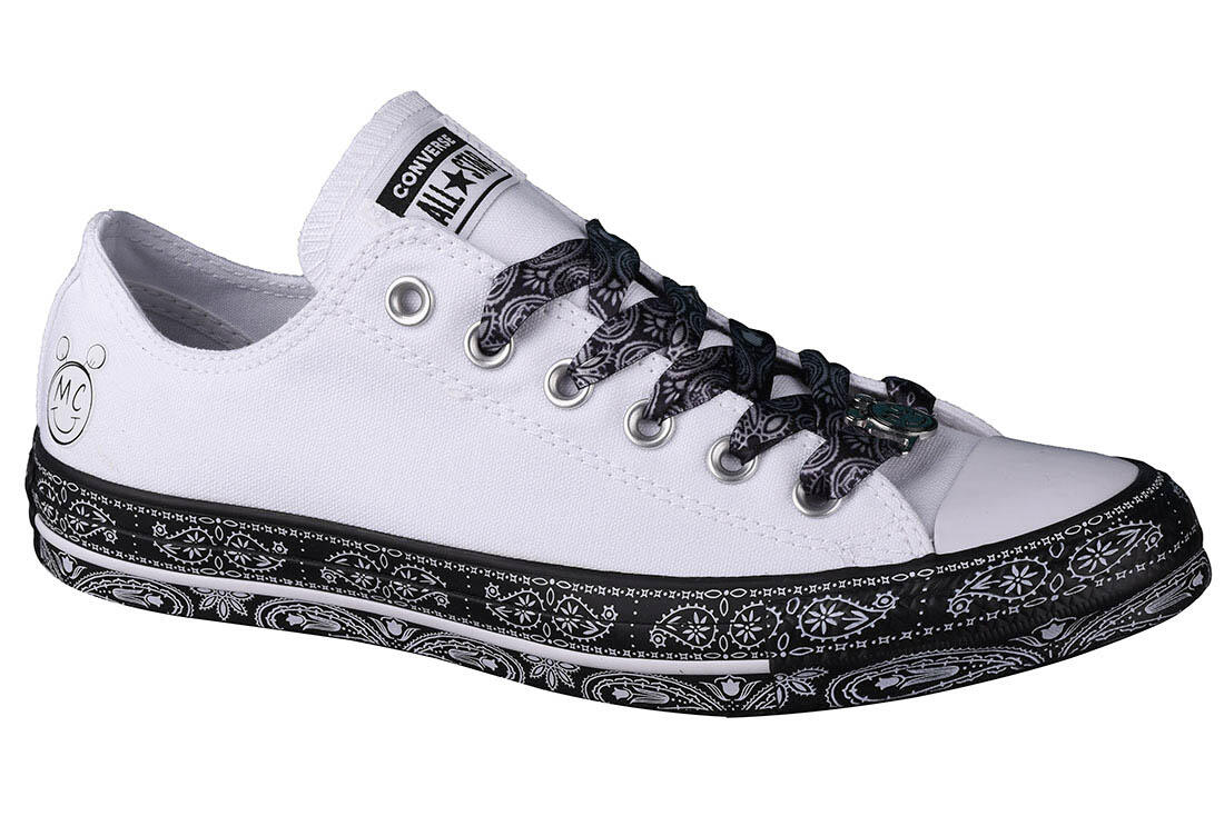 Chaussures Adultes Converse Chuck Taylor All Star Ox blanc 1/4