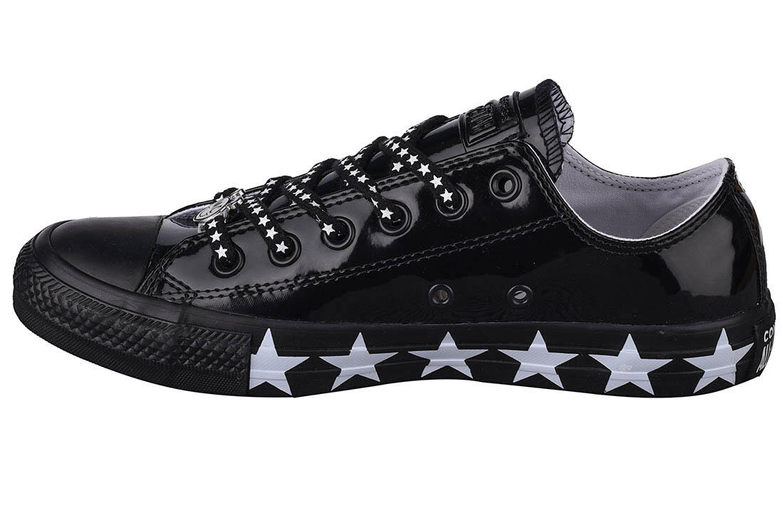 Chaussures Femmes Converse Miley Cyrus Chuck Taylor All Star noir 2/4