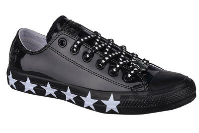 Turnschuhe Frau Converse Miley Cyrus Chuck Taylor All Star Schwarz