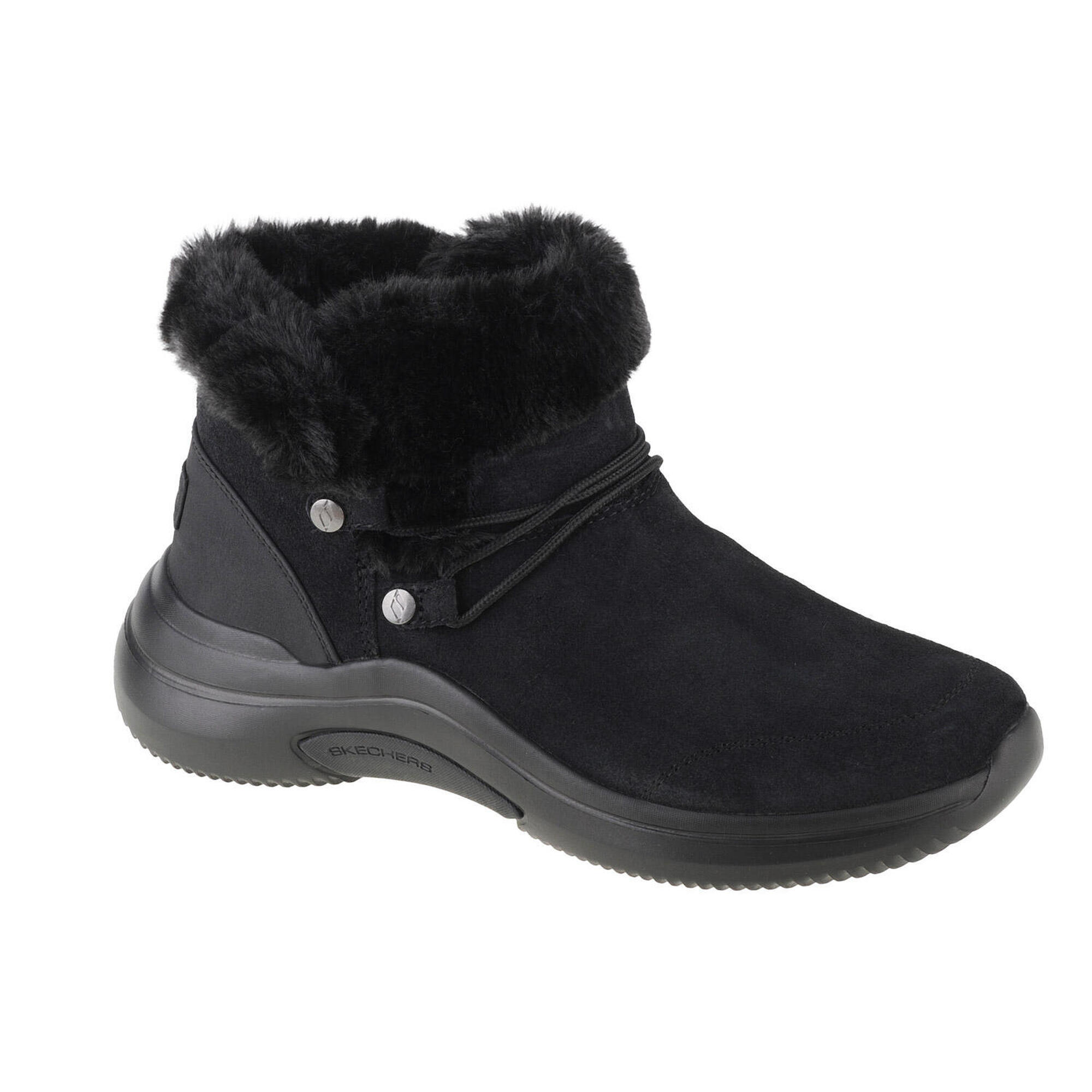 Skechers - Chaussures D'Hiver Pour Femmes On The Go Midtown-cozy Vibes - Bottines - Noir - 37 - Decathlon
