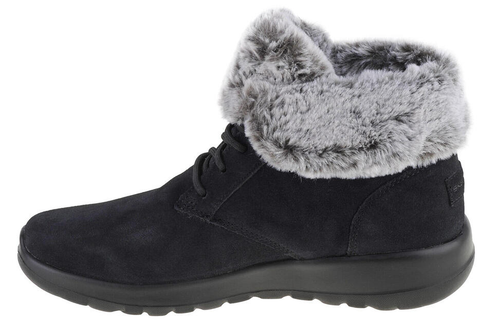 Buty Skechers Skechers On-The-Go Joy Plush Dreams czarne (144042-BKGY)