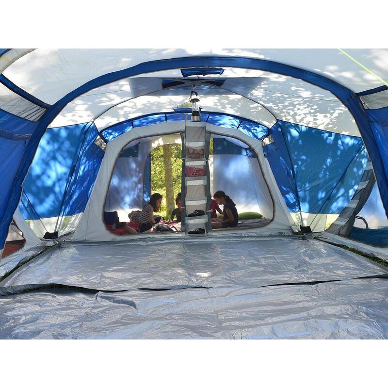 Namiot kempingowy kopułowy Nimbus 12 Sleeper, 12-osobowy, 3 ciemne sypialnie