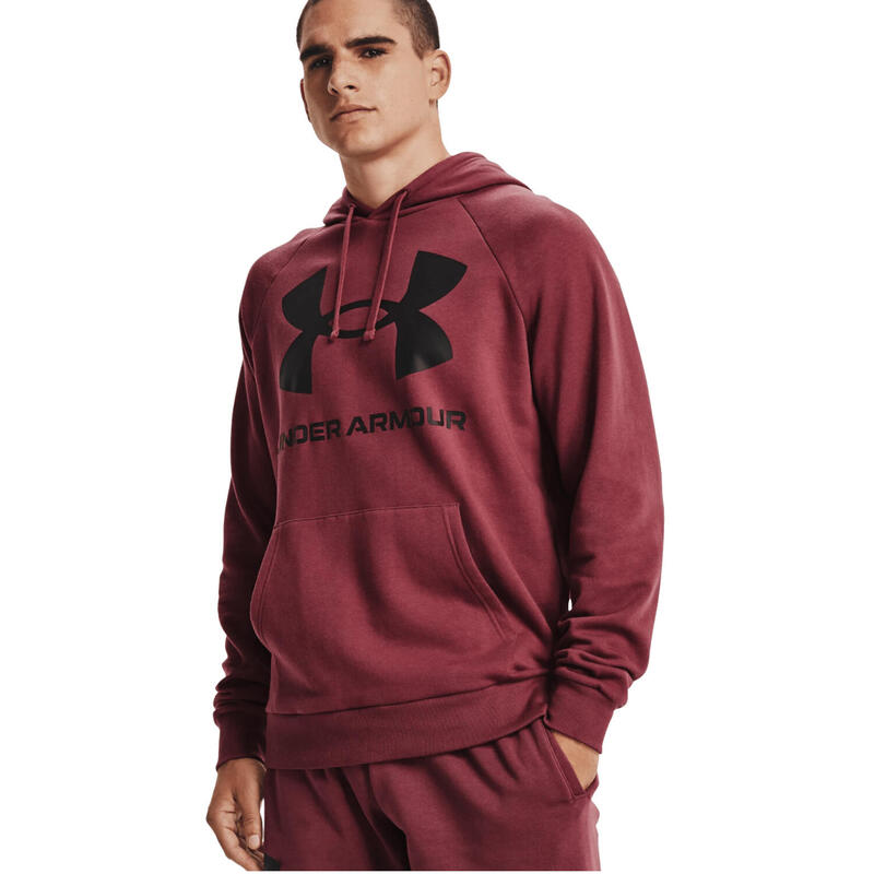 Sweatshirt pour hommes Under Armour Rival Fleece Big Logo Hoodie