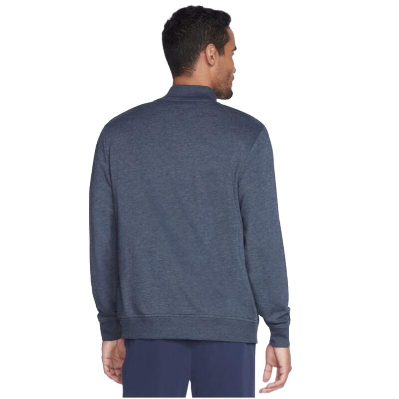 Sweatshirt pour hommes Skechers The Hoodless Bleu foncé