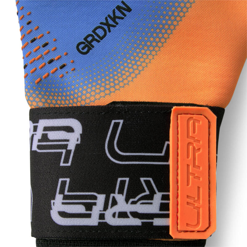 Guantes de portero ULTRA Grip 1 Hybrid PUMA Ultra Orange Blue Glimmer